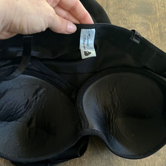 Heavenly Shapewear Women's Molded Cup Control Slip Bodysuit 8196 Sz-Large - Picture 6 of 11